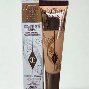 Charlotte Tilbury Beautiful Skin Medium Coverage Foundation- Shade 3 Cool- NIB